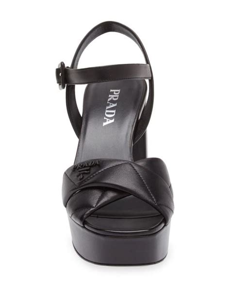 prada velcro sandals|prada diagram platform sandal.